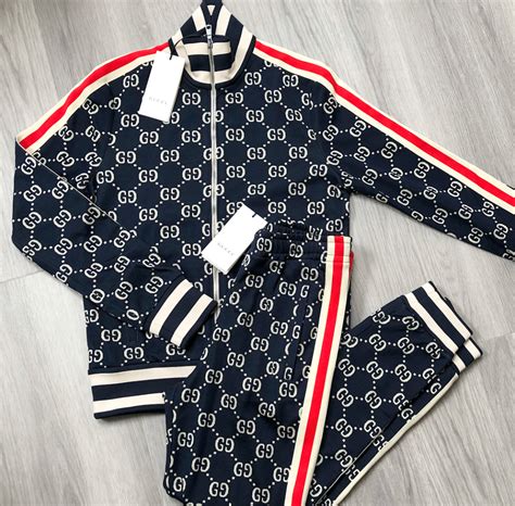 gucci tracksuit top|gucci full tracksuits.